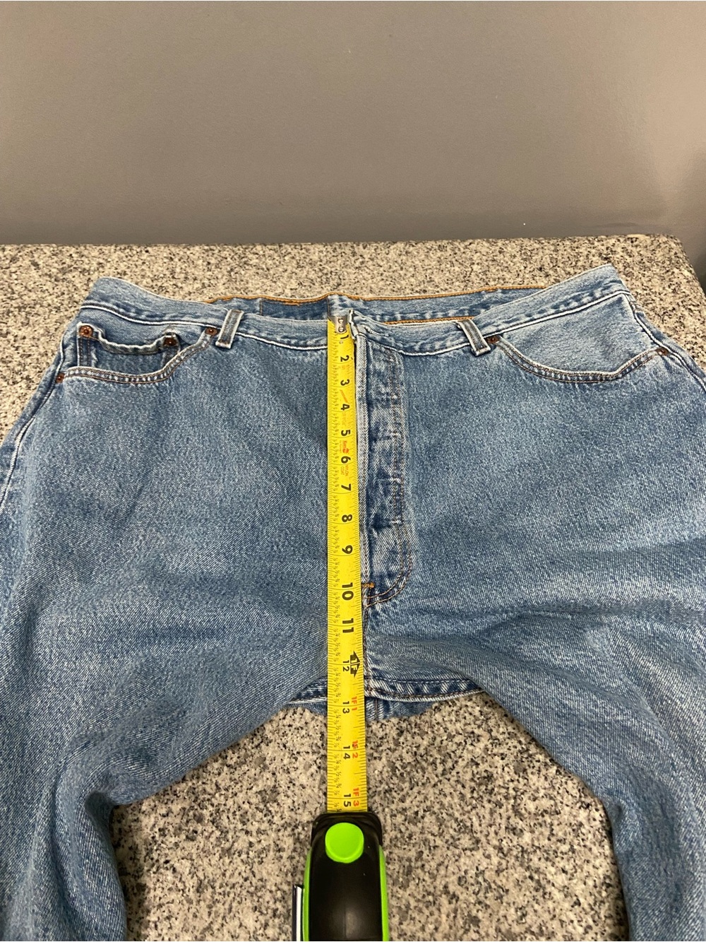 LEVI’S Mens 501 Original Fit 1990s Denim Straight Leg Button Fly Jeans W42 L30 - Picture 15 of 17